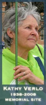Click here for Kathy Verlo memorial website