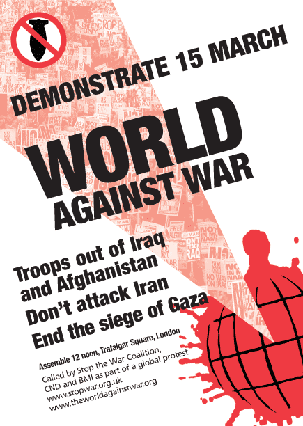 World Against War March 15