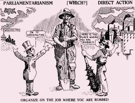 IWW: Direct action versus Parliamentariansim