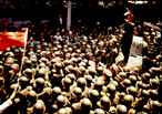 PLA troops stopped by civilians