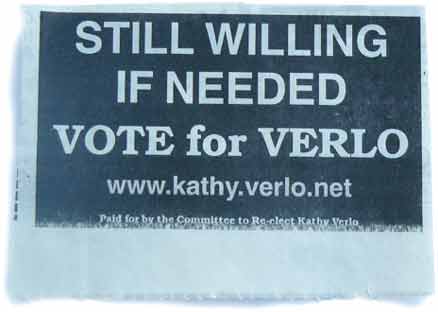 Kathy Verlo reelection ad