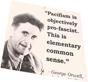 orwell pacifism fascism