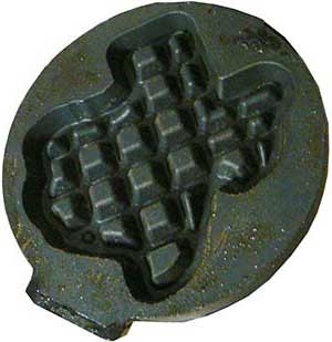 State of Texas waffle iron