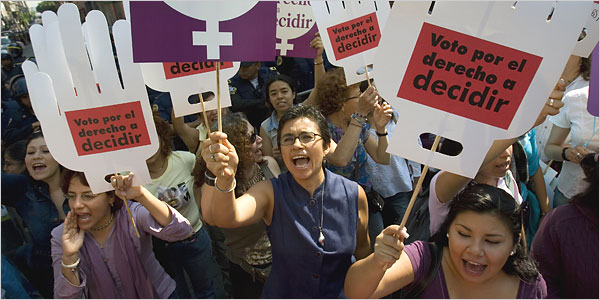 abortion rally mexico city