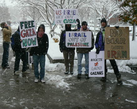 CU Denver Auraria Campus in front of church