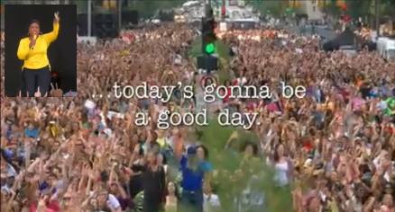 Oprah famous video black eyed peas good day